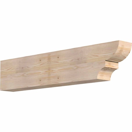 Ekena Millwork Ridgewood Smooth Rafter Tail, Douglas Fir, 5 1/2"W x 10"H x 48"L RFT06X10X48RID00SDF